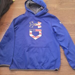 Under Armour Kids Patriotic Blue Hoodie